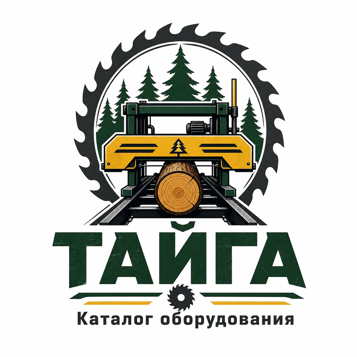 Логотип Тайга